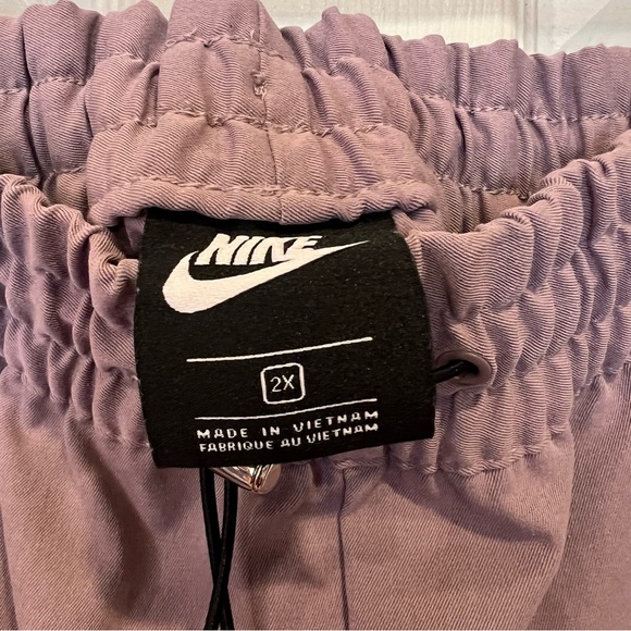 Nike Swoosh Woven Jacket Purple Lavender Matching Set Track Suit Women’s 2X - Picture 15 of 16
